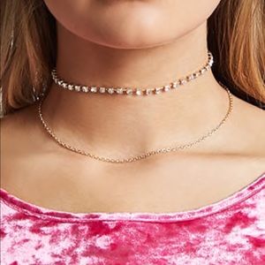 Forever 21 choker necklaces